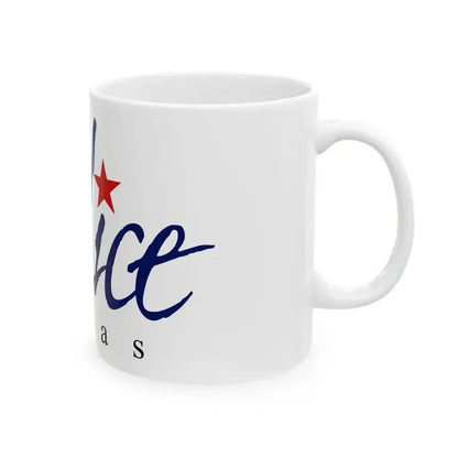 Alice flag (United States) White Coffee Mug - Go Mug Yourself