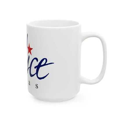 Alice flag (United States) White Coffee Mug - Go Mug Yourself