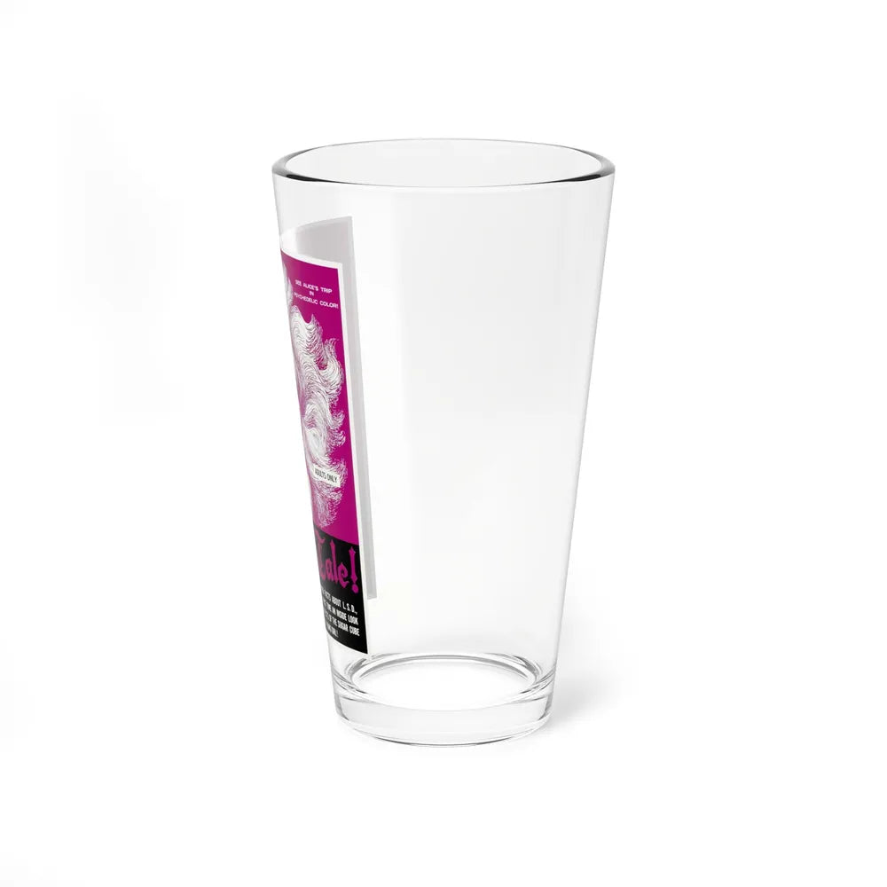 alice in acidland (unit ten productions, 1968) (Music Poster) Pint Glass 16oz-Go Mug Yourself