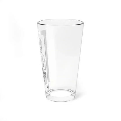 Alice's Adventures in Wonderland, Alice with the Doormouse, Chapter 11 page 171 story illustration, 1929 (Magazine Illustration) Pint Glass 16oz - Go Mug Yourself