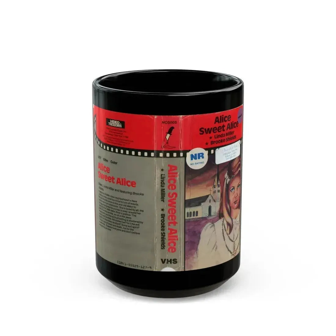ALICE SWEET ALICE (VHS COVER) - Black Coffee Mug 15oz - Go Mug Yourself