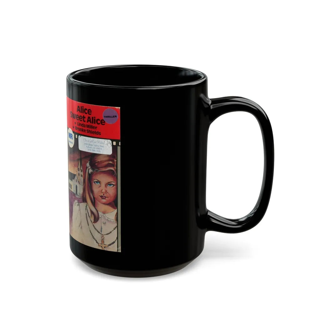 ALICE SWEET ALICE (VHS COVER) - Black Coffee Mug-Go Mug Yourself