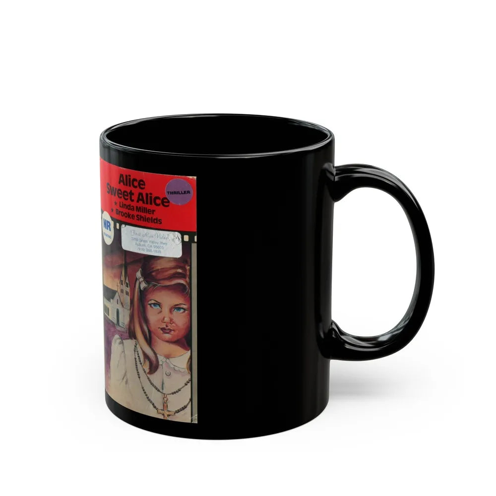 ALICE SWEET ALICE (VHS COVER) - Black Coffee Mug-Go Mug Yourself