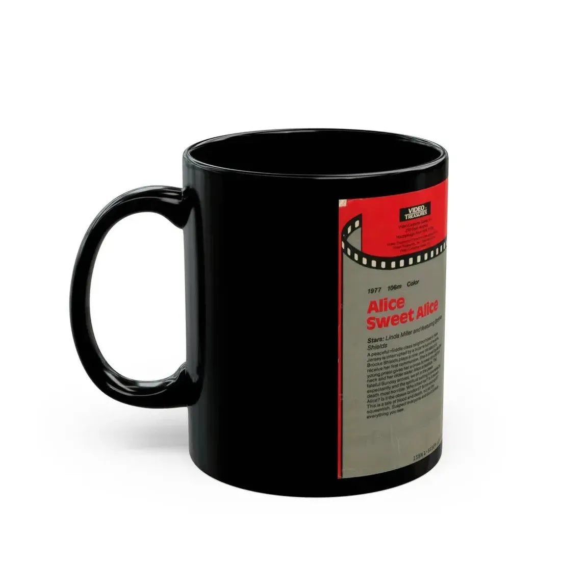 ALICE SWEET ALICE (VHS COVER) - Black Coffee Mug - Go Mug Yourself