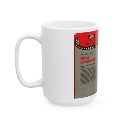 ALICE SWEET ALICE (VHS COVER) - White Coffee Mug - Go Mug Yourself