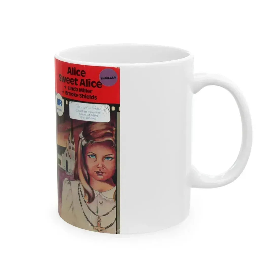 ALICE SWEET ALICE (VHS COVER) - White Coffee Mug - Go Mug Yourself
