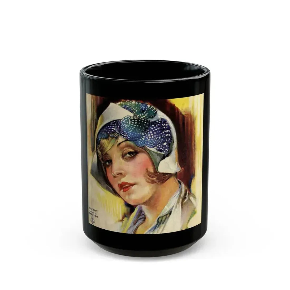 Alice White - Black Coffee Mug 15oz - Go Mug Yourself