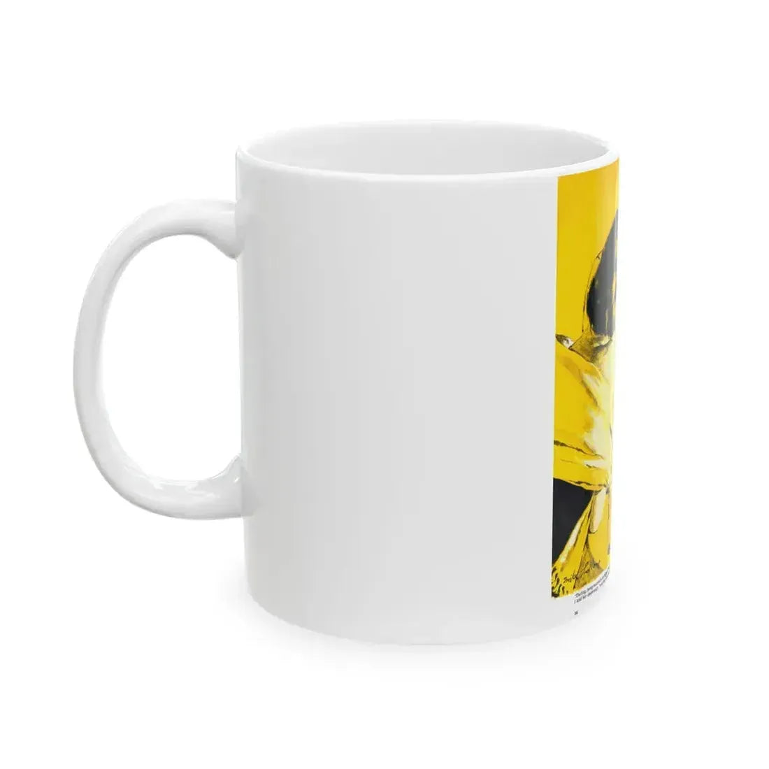 Alice, Woman's Day, May 1958 - White Coffee Mug - Go Mug Yourself