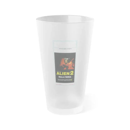 ALIEN 2 (ITALIAN) 1986 Movie Poster - Frosted Pint Glass 16oz Default Title - Go Mug Yourself