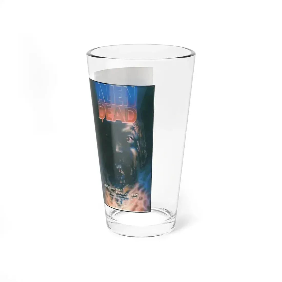 ALIEN DEAD (VHS COVER) Pint Glass 16oz - Go Mug Yourself