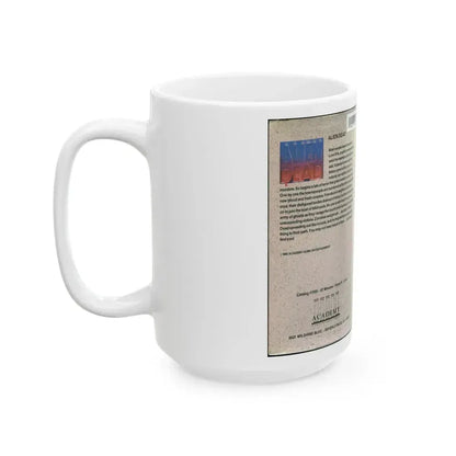 ALIEN DEAD (VHS COVER) - White Coffee Mug - Go Mug Yourself