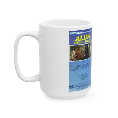 ALIEN DEGLI ABISSI (VHS COVER) - White Coffee Mug - Go Mug Yourself
