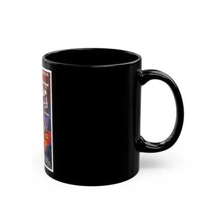 ALIEN FROM L.A 1988 Movie Poster - Black Coffee Mug-Go Mug Yourself