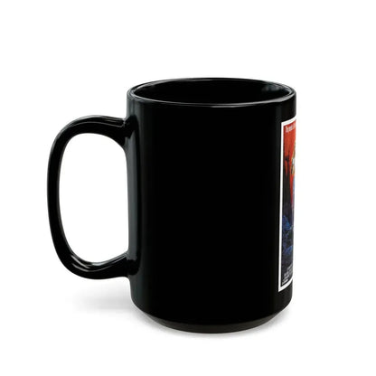ALIEN FROM L.A 1988 Movie Poster - Black Coffee Mug - Go Mug Yourself