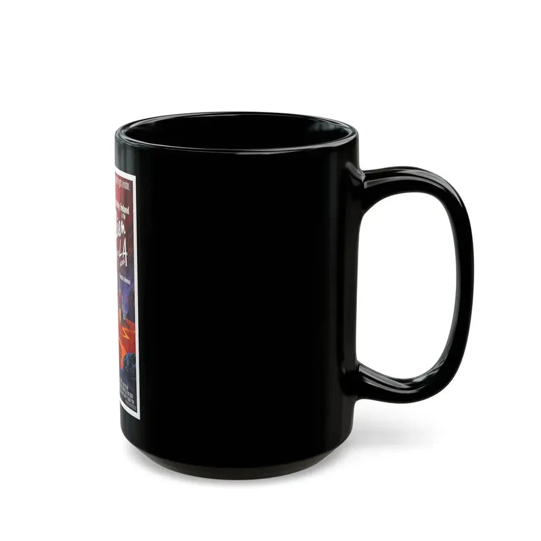 ALIEN FROM L.A 1988 Movie Poster - Black Coffee Mug - Go Mug Yourself