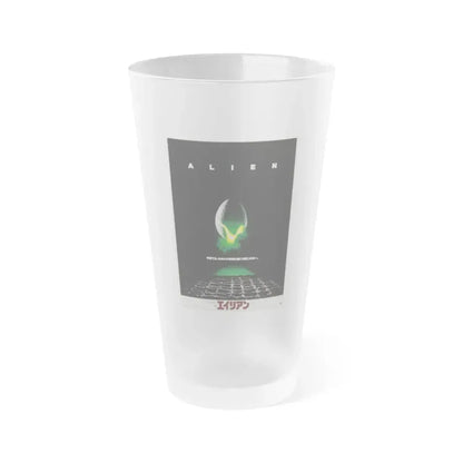 ALIEN (JAPANESE) 1979 Movie Poster - Frosted Pint Glass 16oz Default Title - Go Mug Yourself