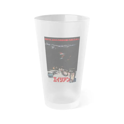 ALIEN (JAPANESE) (2) 1979 Movie Poster - Frosted Pint Glass 16oz Default Title - Go Mug Yourself
