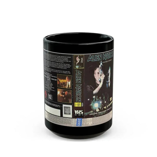ALIEN NATION (VHS COVER) - Black Coffee Mug 15oz - Go Mug Yourself