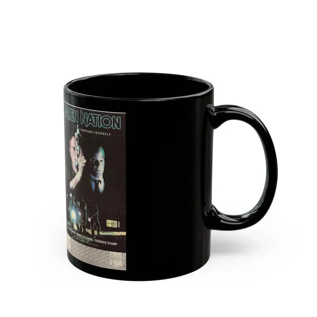ALIEN NATION (VHS COVER) - Black Coffee Mug - Go Mug Yourself