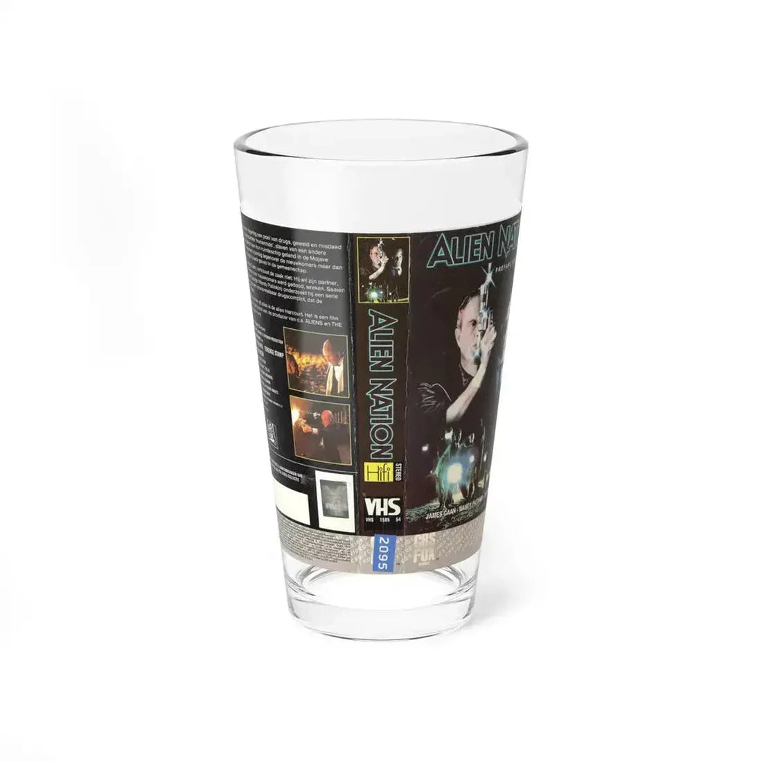 ALIEN NATION (VHS COVER) Pint Glass 16oz 16oz - Go Mug Yourself