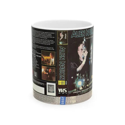 ALIEN NATION (VHS COVER) - White Coffee Mug 11oz - Go Mug Yourself