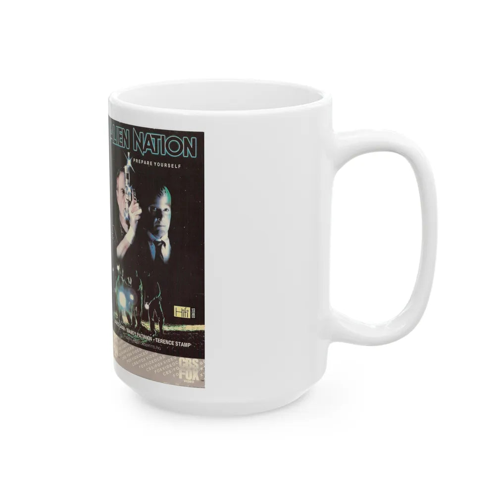 ALIEN NATION (VHS COVER) - White Coffee Mug-Go Mug Yourself