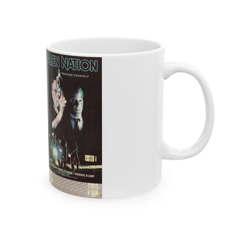 ALIEN NATION (VHS COVER) - White Coffee Mug-Go Mug Yourself