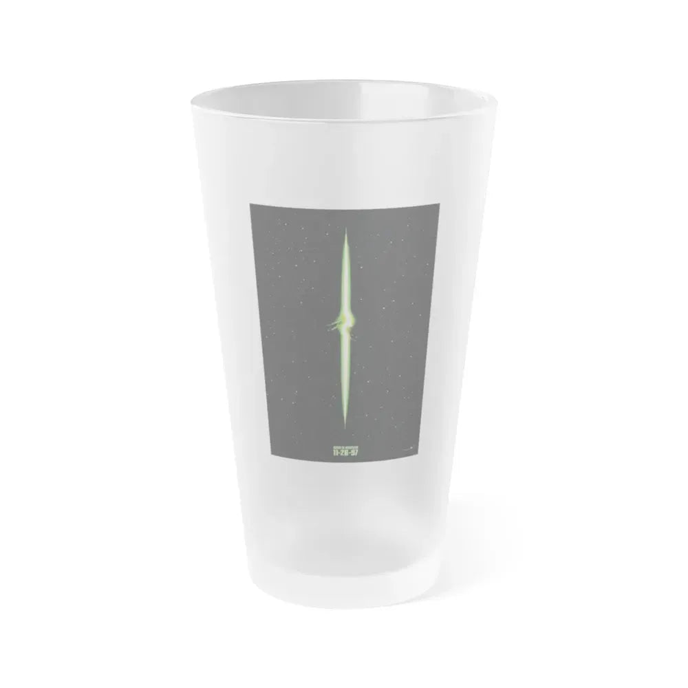 ALIEN RESSURECTION (TEASER) 1997 Movie Poster - Frosted Pint Glass 16oz Default Title - Go Mug Yourself