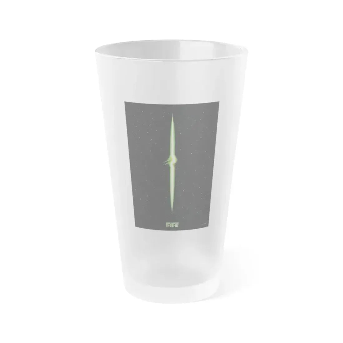ALIEN RESSURECTION (TEASER) 1997 Movie Poster - Frosted Pint Glass 16oz Default Title - Go Mug Yourself