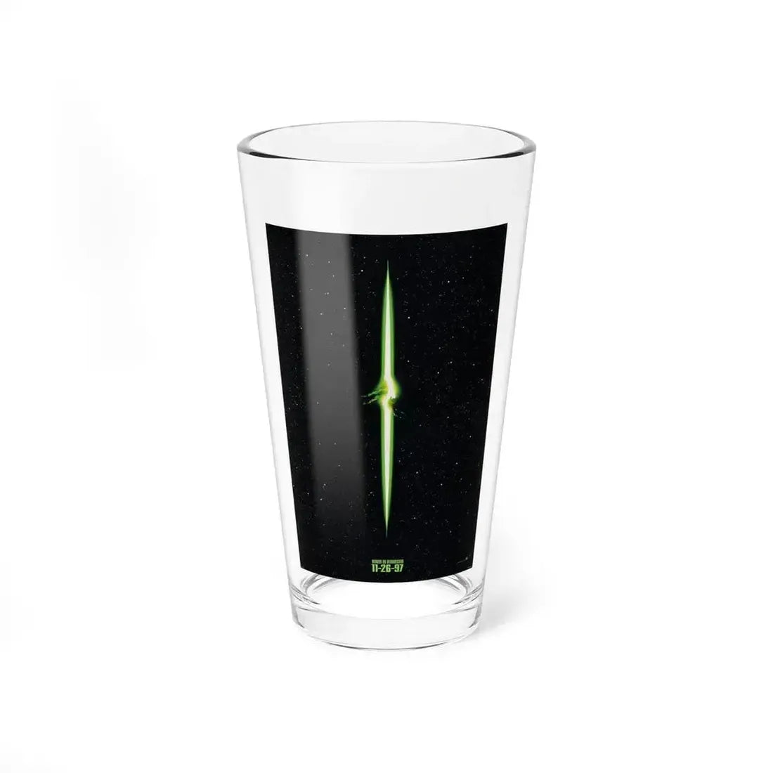 ALIEN RESSURECTION (TEASER) 1997 Movie Poster - Pint Glass 16oz 16oz - Go Mug Yourself