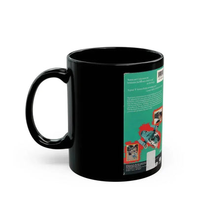 ALIEN SPACE AVENGER (VHS COVER) - Black Coffee Mug - Go Mug Yourself