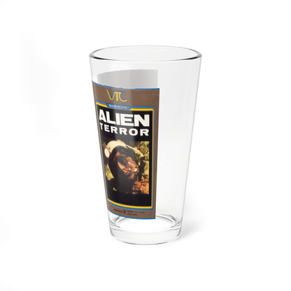 ALIEN TERROR (VHS COVER) Pint Glass 16oz-Go Mug Yourself