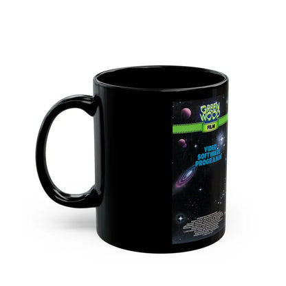 ALIEN0DIE0SAAT DES GRAUENS KEHRT ZURUCK (VHS COVER) - Black Coffee Mug-Go Mug Yourself