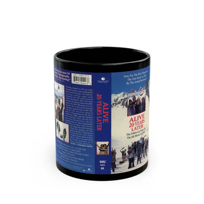 ALIVE 20 YEARS LATER (VHS COVER) - Black Coffee Mug-11oz-Go Mug Yourself