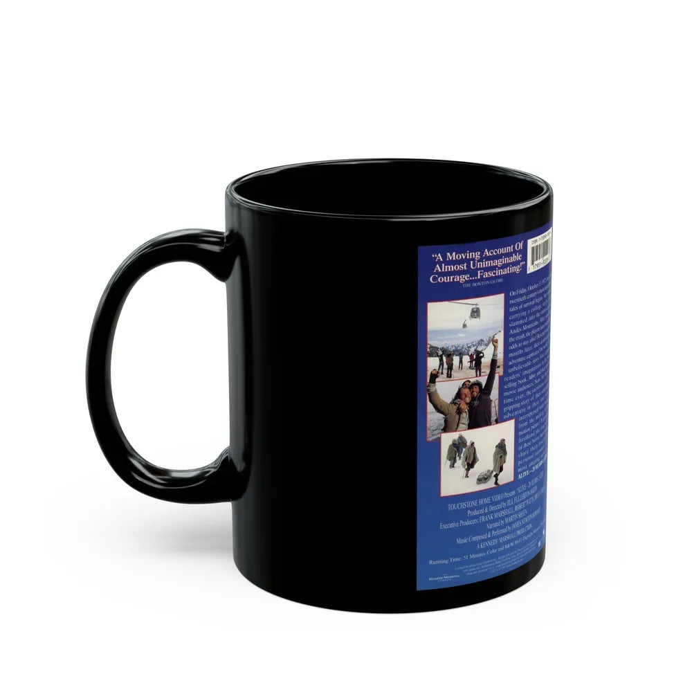 ALIVE 20 YEARS LATER (VHS COVER) - Black Coffee Mug-Go Mug Yourself