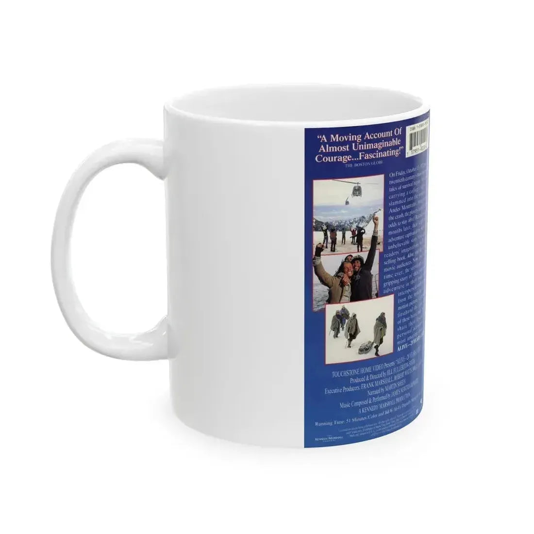 ALIVE 20 YEARS LATER (VHS COVER) - White Coffee Mug - Go Mug Yourself
