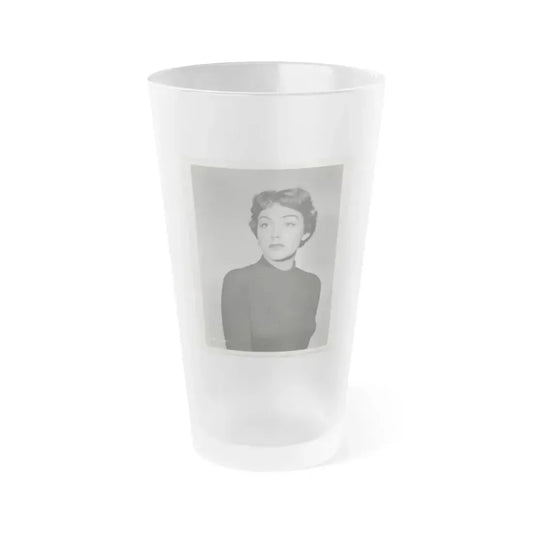 Alix Talton #01 (Vintage Female Icon) Frosted Pint Glass 16oz 16oz Frosted - Go Mug Yourself