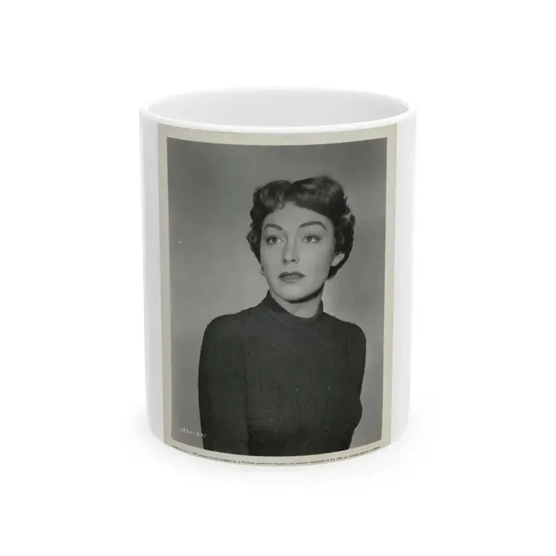Alix Talton #01 (Vintage Female Icon) White Coffee Mug 11oz - Go Mug Yourself