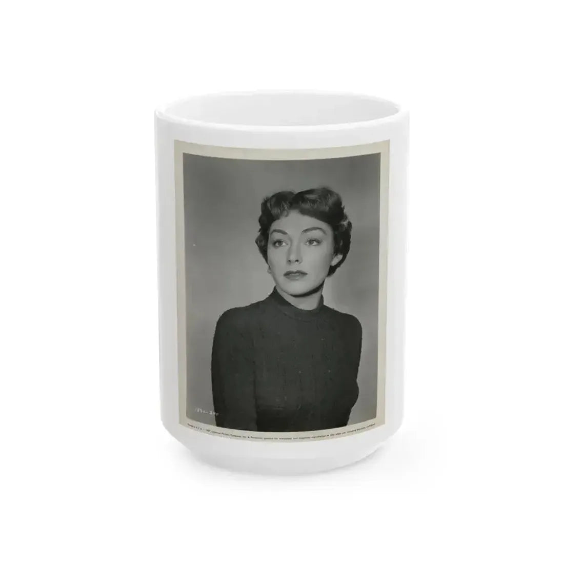 Alix Talton #01 (Vintage Female Icon) White Coffee Mug 15oz - Go Mug Yourself