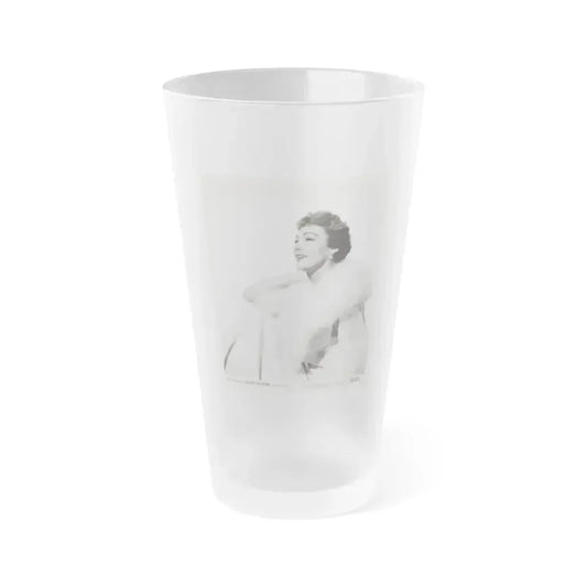 Alix Talton #04 (Vintage Female Icon) Frosted Pint Glass 16oz 16oz Frosted - Go Mug Yourself