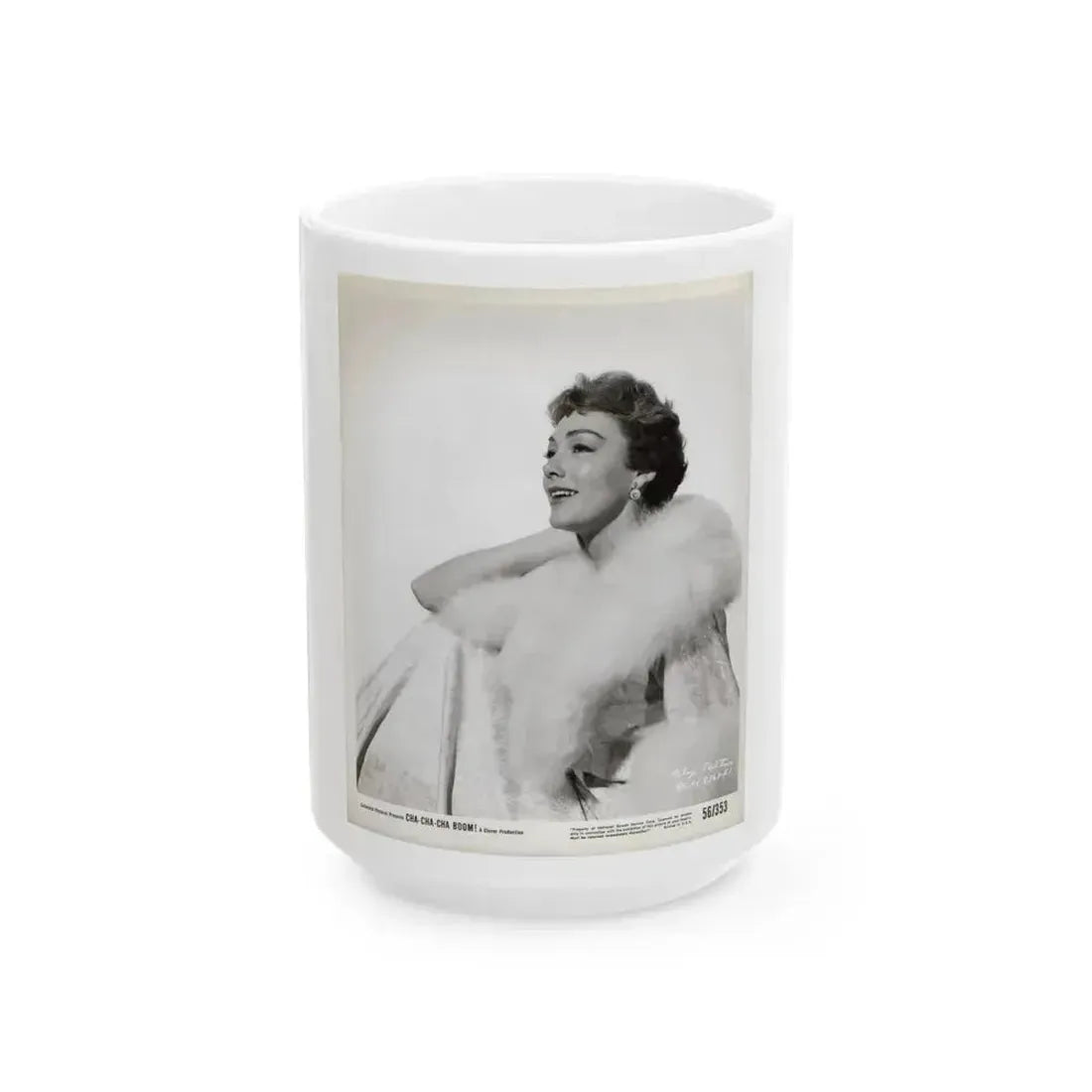 Alix Talton #04 (Vintage Female Icon) White Coffee Mug 15oz - Go Mug Yourself