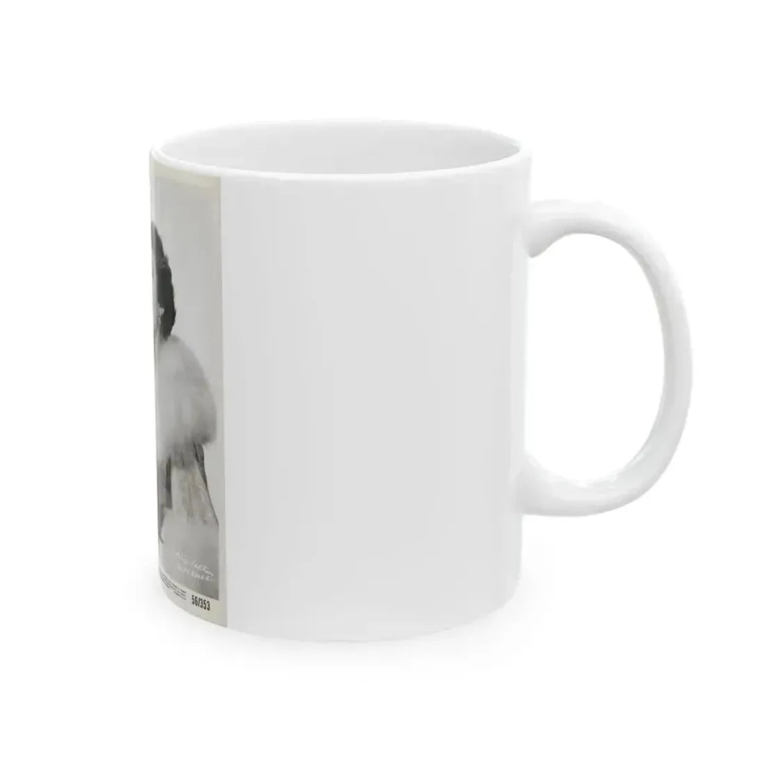 Alix Talton #04 (Vintage Female Icon) White Coffee Mug - Go Mug Yourself