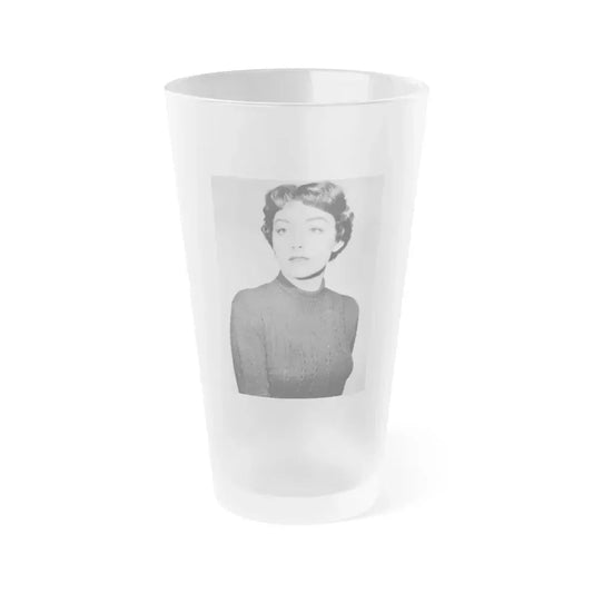 Alix Talton #05 (Vintage Female Icon) Frosted Pint Glass 16oz 16oz Frosted - Go Mug Yourself