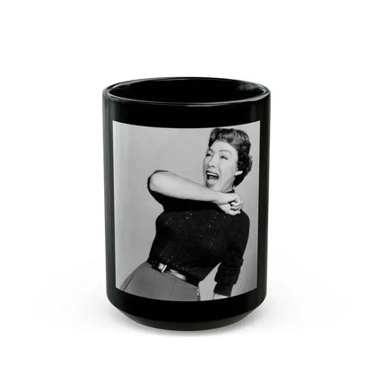 Alix Talton #06 (Vintage Female Icon) Black Coffee Mug 15oz - Go Mug Yourself