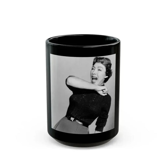 Alix Talton #06 (Vintage Female Icon) Black Coffee Mug 15oz - Go Mug Yourself