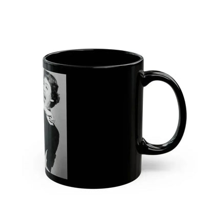 Alix Talton #06 (Vintage Female Icon) Black Coffee Mug - Go Mug Yourself