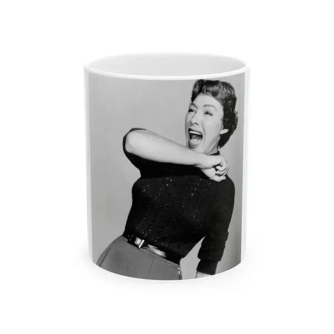 Alix Talton #06 (Vintage Female Icon) White Coffee Mug 11oz - Go Mug Yourself