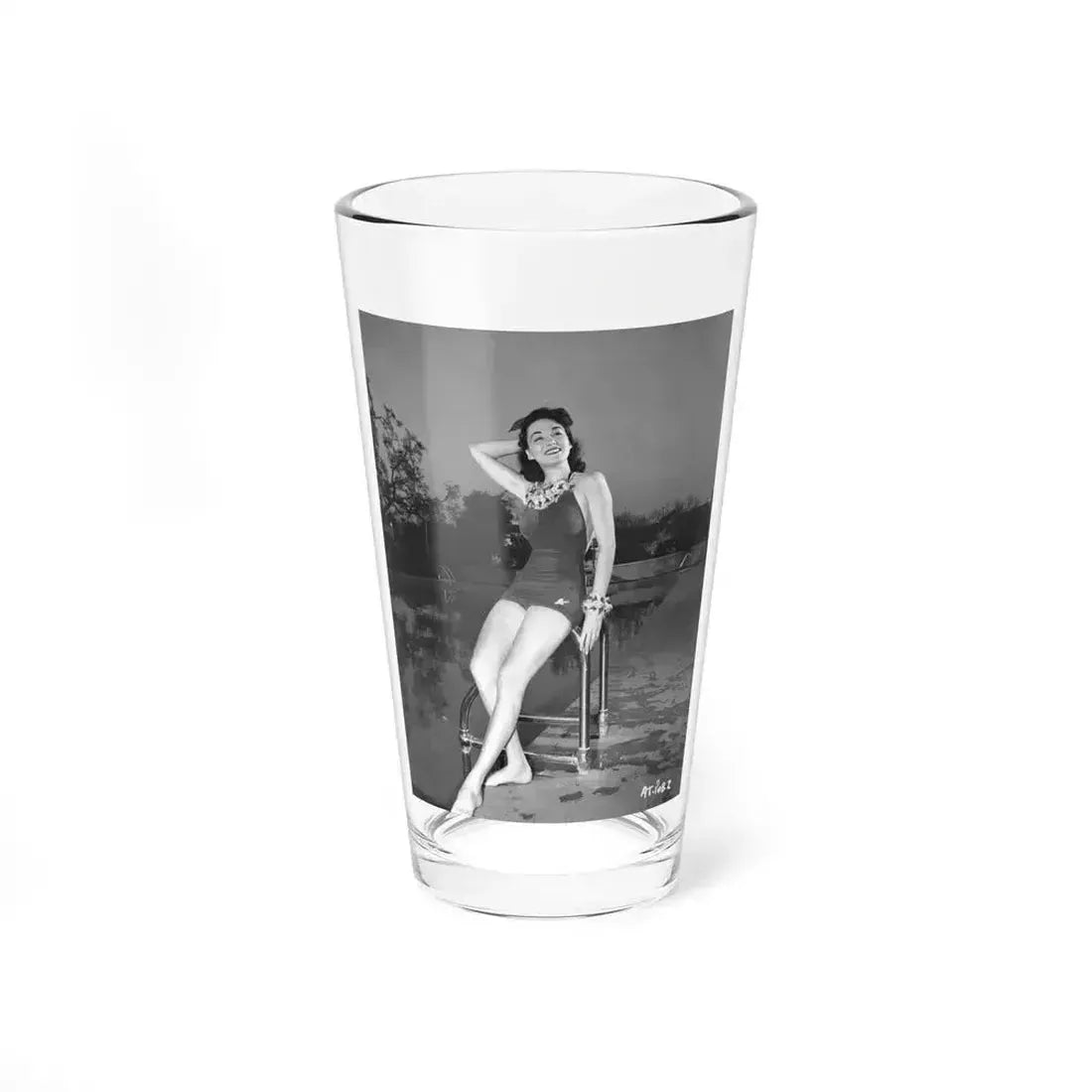 Alix Talton #07 (Vintage Female Icon) Pint Glass 16oz 16oz - Go Mug Yourself