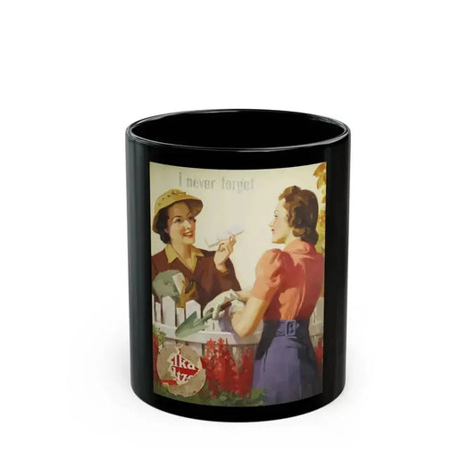 Alka-Seltzer advertising illustration - Black Coffee Mug 11oz - Go Mug Yourself