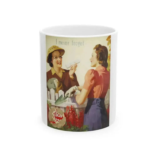 Alka-Seltzer advertising illustration - White Coffee Mug 11oz - Go Mug Yourself